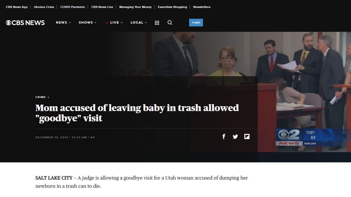 Alicia Englert, Utah mom accused of leaving baby in trash, allowed ...