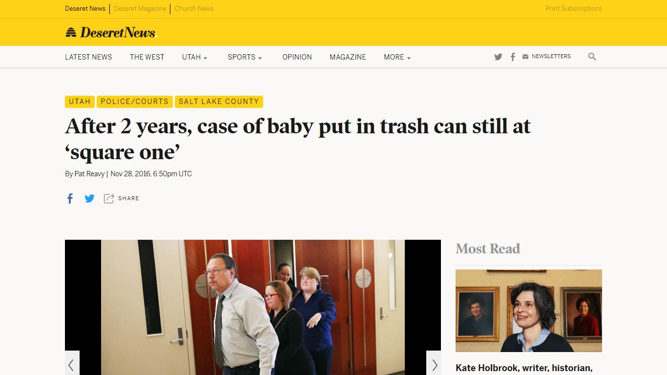 After 2 years, case of baby put in trash can still at 'square one'