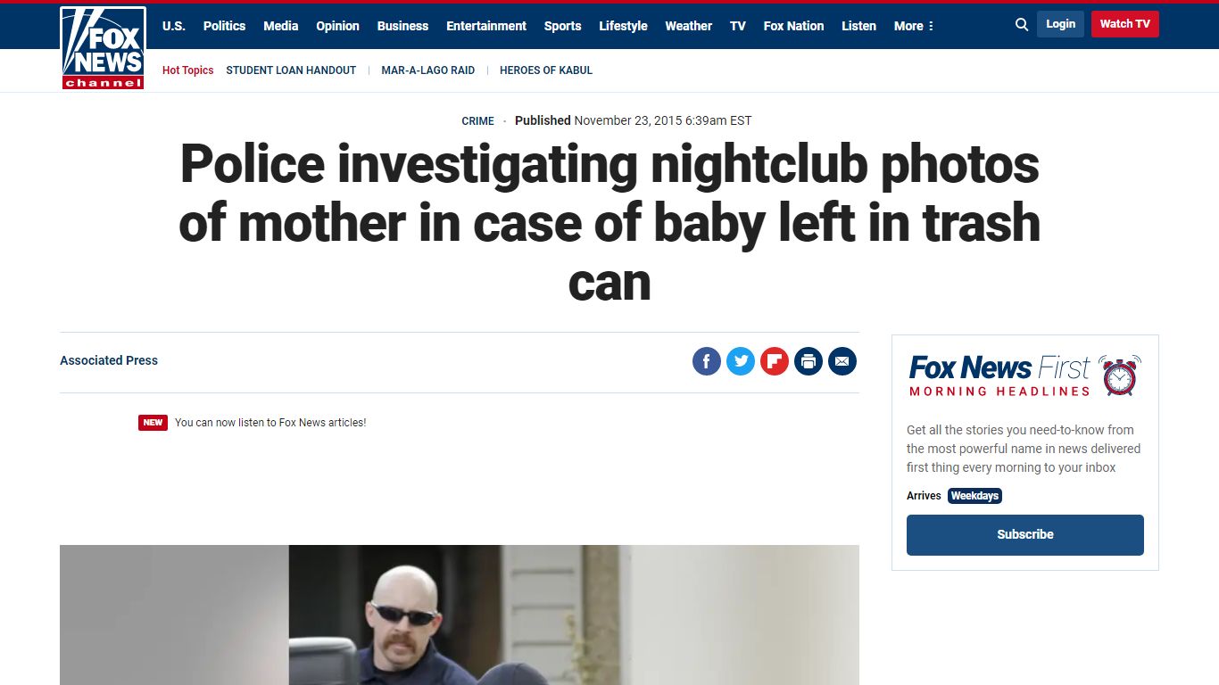 Police investigating nightclub photos of mother in case of baby left in ...